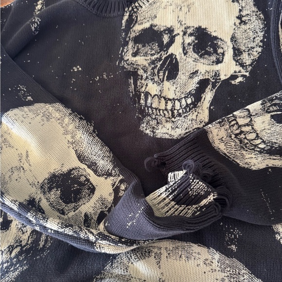 R13 Black Knit Sweater and R13 hoodie - Picture 5 of 6